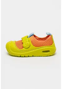 Pantofi cu inchidere velcro pentru apa Swiftwater Splash - Albastru pastel/Galben/Portocaliu mandarina