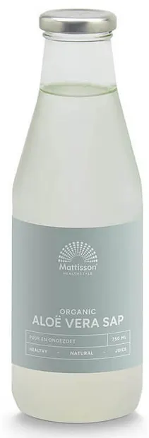 Organic Aloe Vera Juice, 750 ml, Mattisson Healthstyle
