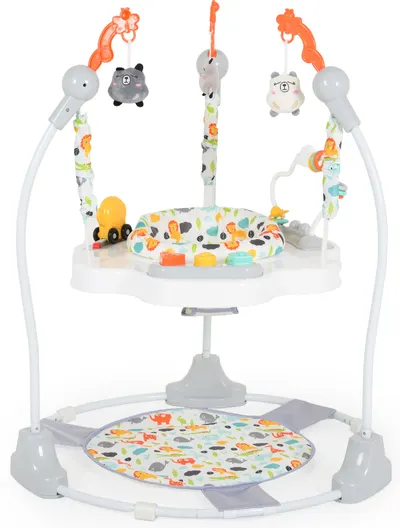 Bungee pentru copii Moni - Magic Fun, Gri