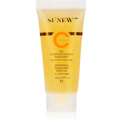 SUNEWMED+ Exfoliating Face Gel gel de curățare pentru îndepărtarea pielii moarte 20 g