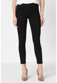 Blugi slim fit Tanya - Negru