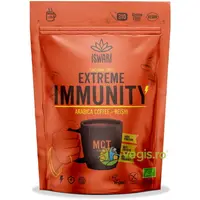 Cafea Arabica cu MCT, Cacao si Reishi fara Gluten Extreme Immunity Ecologica/Bio 200g