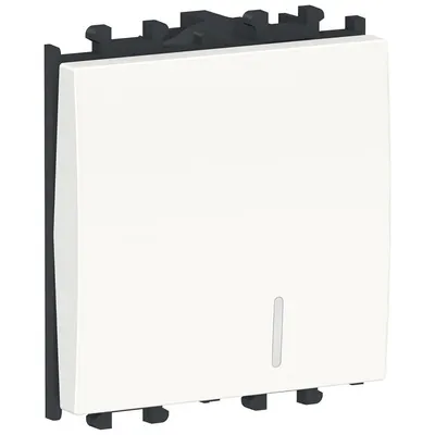 Intrerupator cap scara, indicator luminos, 2M Schneider Easy Styl LMR1422001, alb