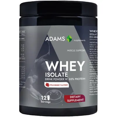 Izolat Proteic din Zer cu Aroma de Capsuni 360g