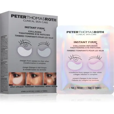 Peter Thomas Roth Instant FIRMx Collagen Infusion Tighteneing Eye Patches tampoane cu gel împotriva ridurilor de sub ochi 1 buc
