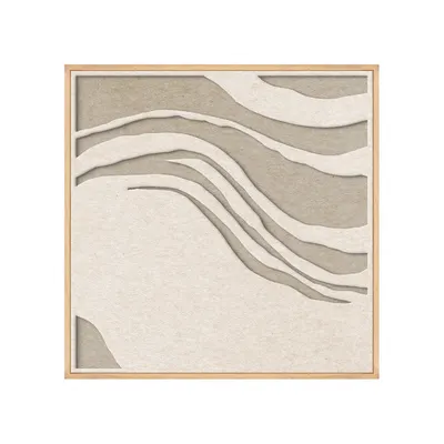 Tablou cu ramă/acustic 3D 62x62 cm Sacred Silence 2 – Malerifabrikken