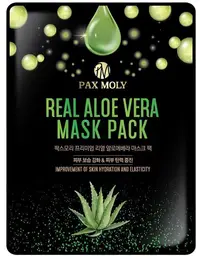 Pax Moly Mască de față folie cu aloe vera, 25 ml
