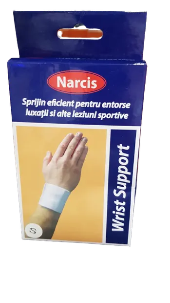 Manseta elastica marimea S, 1 bucata, Narcis