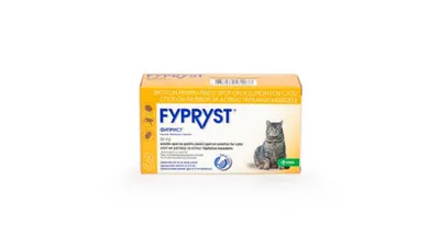 Fypryst 50 mg, solutie antiparazitara pentru pisici, cutie cu 3 Pipete