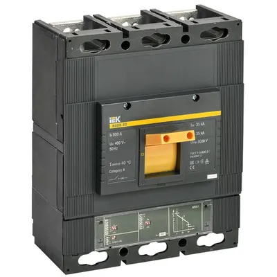 MCCB VA88-40 3P 800A 35kA with electronic release device MP 211