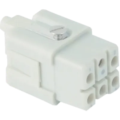 Contector industrial Mama - 21X21 - 12P + E 10A 230 / 400V / 4kV / 3 - CRIMP CONNECTION - GRI