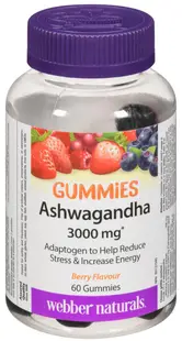 Ashwagandha, 60 tablete gelatinoase, Webber Naturals
