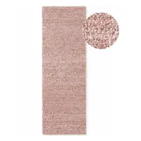 Covor tip traversă roz prăfuit țesut manual din material bouclé 80x200 cm Notting Hill Portobello – Ted Baker