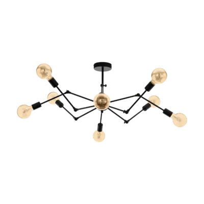 Lampa suspendata EXMOOR negru 220-240V,50/60Hz