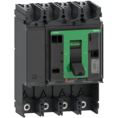 Intreruptor CompPacT NSX400S, 100 kA la 415 VAC 50/60 Hz, 400A, fara unitate de declansare, 4 poli
