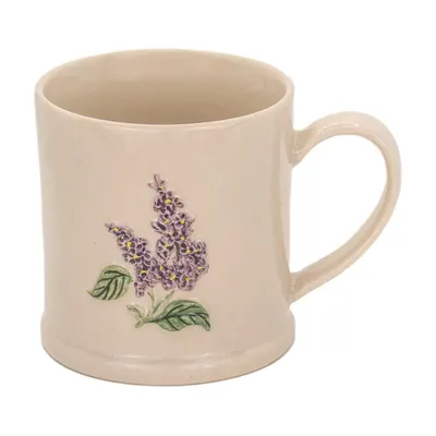 Cană bej din ceramică Lilac – Sass & Belle