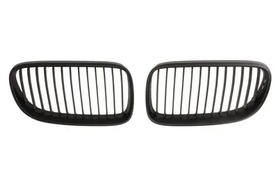 Grila radiator Dreapta/Stanga Fata potrivit BMW 3 (E92), 3 (E93) 1.6-4.4 2006-2013 2010-2013 - (set, M PERFORMANCE, negru)