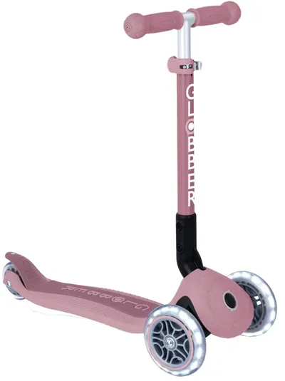 Trotinetă pliabilă ecologică pentru copii Globber - Junior Foldable Lights Ecologic
