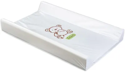 Saltea de înfășat cu bază dură Lorelli - Alba cu ursuleti, 50 х 80 cm
