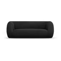 Canapea gri închis cu tapițerie din stofă bouclé 210 cm Essen – Cosmopolitan Design