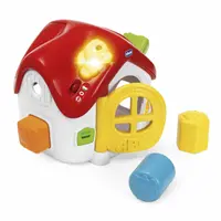 Jucarie de sortare 2 in 1 Chicco casuta ABC, franceza-engleza,10-36luni
