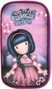Penar cu rechizite Santoro Gorjuss In The Forest - Fairy Dusk, 1 fermoar