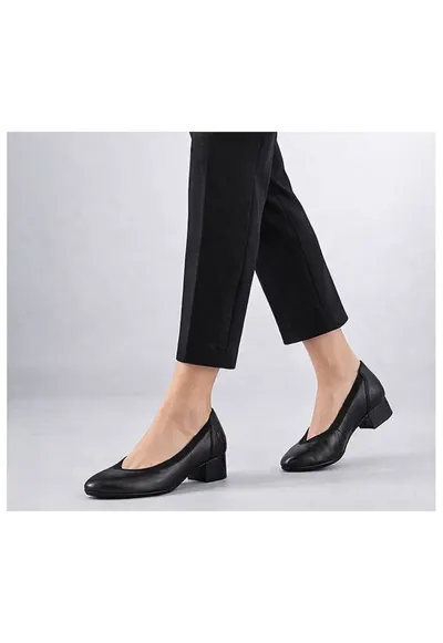 Pantofi eleganti - dama - ANTISTRESS - 43452-00 negru - piele naturala - Negru