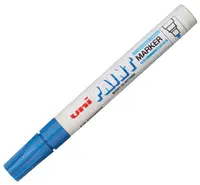 Marker permanent Uniball pe baza de ulei – Albastru deschis