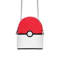 Geantă micro, crossbody, Pokeball, design iconic, lanț metalic, 12x10x6 cm, brand Difuzed