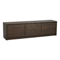 Comodă în culoare naturală închisă cu aspect de lemn de stejar 180x50x40 cm Melstone – Rowico