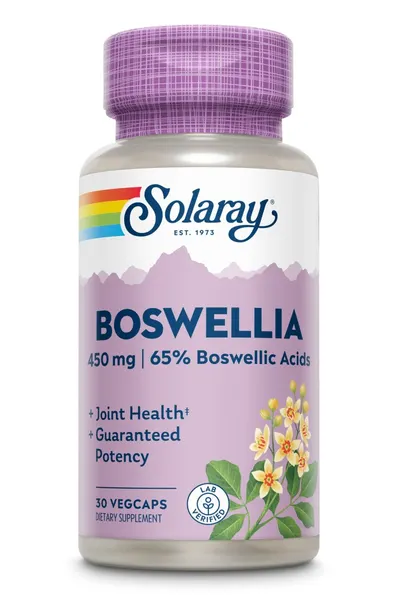 Boswellia 450mg Solaray, 30 capsule, Secom