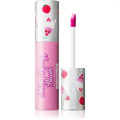 I Heart Revolution Milkshake Milky Berry Blush fard multifuncțional, pentru buze și obraz culoare Pink Passion 10 ml