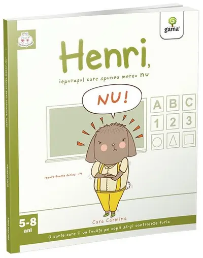 Henri, iepurașul care spunea mereu „nu!” - Paperback brosat