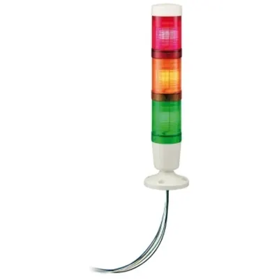 Indicator baterie cu buzer + 3 unitati iluminate, Ø 45 mm, 24 V DC