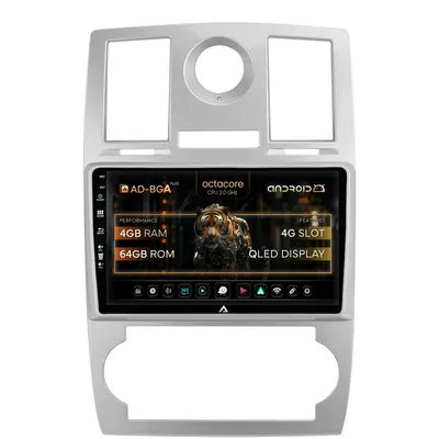 Navigatie Chrysler 300C (2004-2011), Android, A-Octacore 4GB RAM + 64GB ROM, 9 Inch - AD-BGA9004+AD-BGRKIT421