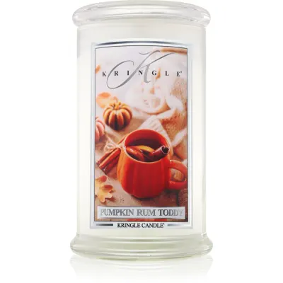 Kringle Candle Pumpkin Rum Toddy lumânare parfumată 624 g