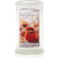 Kringle Candle Pumpkin Rum Toddy lumânare parfumată 624 g