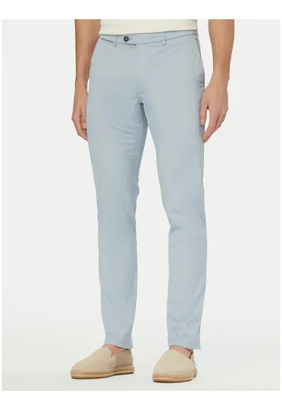 Pantaloni Chino Barbati - bumbac - Albastru
