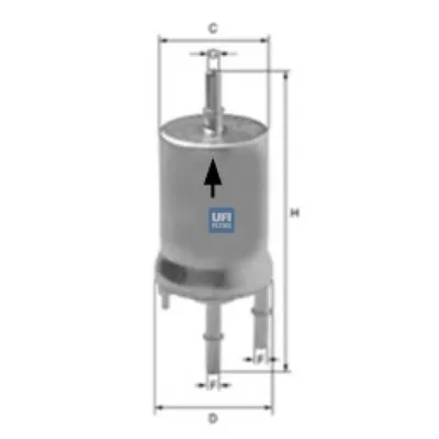 Filtru combustibil UFI 31.840.00