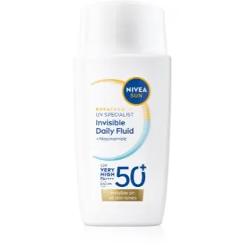 NIVEA SUN Invisible Daily Fluid fluid protecție SPF 50+
