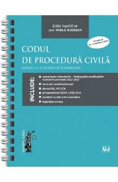Codul de procedura civila Act.1 Octombrie 2025 Ed. Spiralata Ed.2