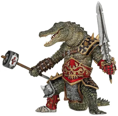 Figurina Papo Fantasy World – Un crocodil mutant