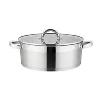 Cratita din Inox cu Capac din Sticla, 16 cm, 1.9 l, Grunberg