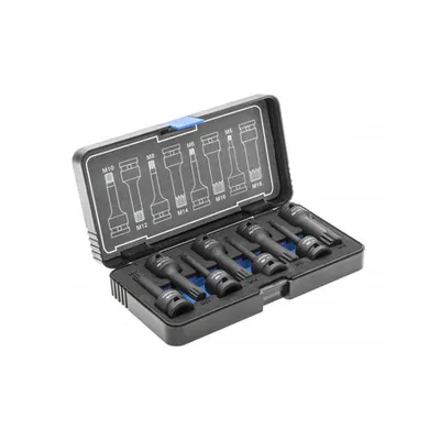 Trusa de prize de impact spline spline 8 buc, 1/2″, CrMo