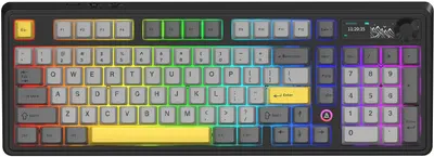 Tastatură mecanică AJAZZ – AK980 V2, fără fir , Gift Switch V, RGB, Black