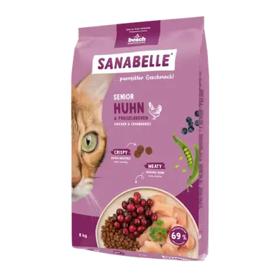 Hrana uscata pisici, Sanabelle Senior, 8 kg