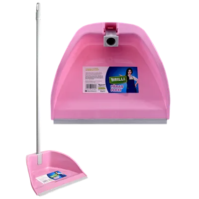 Faras cu coada flexibila ergonomic Brilli, plastic, lila Lila