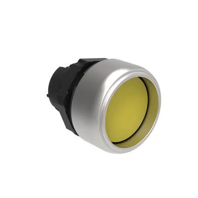 Push buton , diametru Ø22MM PLATINUM SERIES, SHROUDED, YELLOW