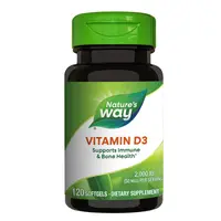 Natures Way Vitamina D3 2000 ui | 120 capsule