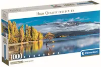 Puzzle panoramic Clementoni din 1000 piese - Reflexiile aurii ale orașului Wanaka